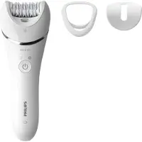 Philips Epilator Series 8000 BRE700/00 - Wet & Dry-epileerapparaat - Ergonomische handgreep - Extra breed epileerhoofd