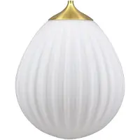UMAGE Around The World lampenkap hanglamp wit Geborsteld messing