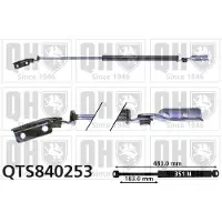 Quinton Hazell QTS840253 Gasveer achterklep