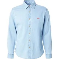 Levi's Overhemd 'Battery Housemark Slim Fit Shirt' lichtblauw