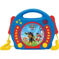 Lexibook Paw Patrol Draagbare CD-speler met 2 Meezingmicrofoons