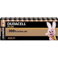 Duracell Plus AAA batterijen 24 stuks