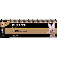 Duracell Plus AA batterijen 24 stuks