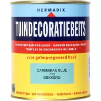 Hermadix Tuindecoratiebeits 713 caribbean blue 2500 ml