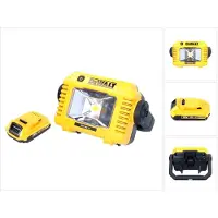 DeWalt DCL 077 Oplaadbare LED-werklamp 12 V 18 V 2000 lm IP54 + 1x oplaadbare batterij 2,0 Ah - zonder oplader