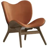 UMAGE A Conversation Piece Loungestoel Laag Dark Oak | Dunes Rust