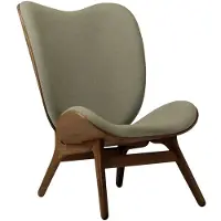 UMAGE A Conversation Piece Loungestoel Hoog Dark Oak | Morning Meadows