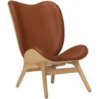 UMAGE A Conversation Piece Loungestoel Hoog Oak | Cognac