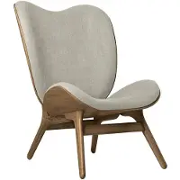 UMAGE A Conversation Piece Loungestoel Hoog Dark Oak | White Sands