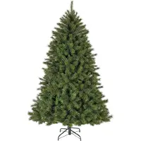 Kaemingk Malmo spruce kunstkerstboom dia. 157-H240 cm groen/wit Everlands