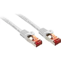 Lindy 47380 Patchkabel Cat6 S/FTP, basismodel, wit, 0,30 meter