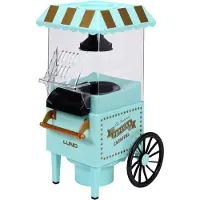 LUND klassieke popcorn maker / machine werkt op hete lucht en is vetvrij - popcorn klaar in 3 minuten 1200W 68260 groen