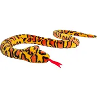 Teddy HERMANN® Slang orange - geel patroon 175 cm