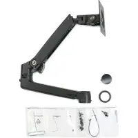 Ergotron extra arm incl. ringset voor LX monitorarm (Tabel, 34"), Monitorsteun, Zwart