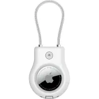 Belkin - Beschermende houder met staalkabel voor AirTag - Wit