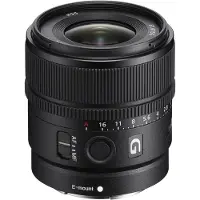 Sony E 15 mm F1.4 G