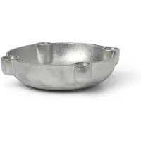 Ferm Living Kaarshouder Bowl Medium Aluminium