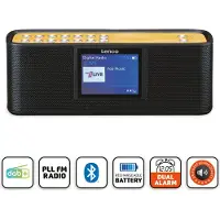 Lenco PDR-045BK - DAB+ radio met Bluetooth 5.0 - Zwart
