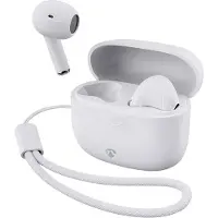 Nedis Volledig Draadloze Oordopjes | Bluetooth | Maximale batterijduur: 16 uur | Aanraakbediening | Charging case | Draadloze oplaadcase | Ingebouwde microfoon | Wit - HPBT2400WT