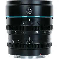 Sirui Optical Nightwalker 75mm T1.2 S35 Canon RF Black