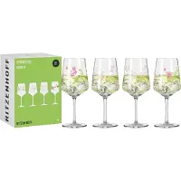 Ritzenhoff Zomer Dauw Hugo Set van 4, Cocktailglazen, Veelkleurig