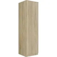 Top E Shop Topeshop SD-50 SON KPL: Slaapkamerkast met 5 planken en 1 deur, eikenhout, garderobe