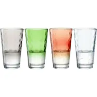 Leonardo Longdrinkglas Optic Multi 540ml (Set van 4)