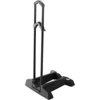 Fischer 10446 Fietsenrek Aantal plaatsen: 1 Kunststof, Aluminium Zwart