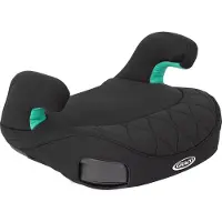 Graco Booster Max R129 - Midnight - Autostoelverhoger zonder rugleuning met ISOFIX - van 137 tot 150 cm (ca. 7 tot 12 jaar)