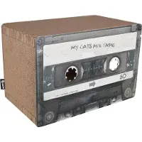 District 70 MIXTAPE Krabpaal - Zwart - L - 51 x 31 x 35 cm