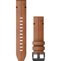 Garmin Leren Bandje Bruin 22mm