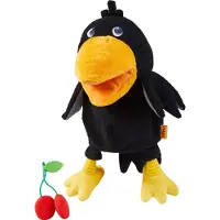 Haba Teo Crow Puppet Geel