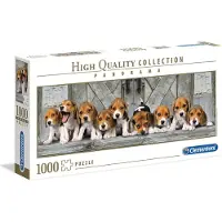 Clementoni Puzzle 1000 pièces Panorama Beagles