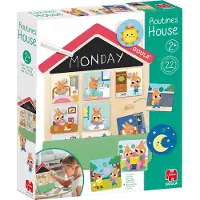Goula Jumbo - - Routine Huis - Educatief Houten Spel - Vanaf 2 jaar