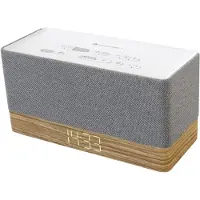 Soundmaster UR630WE Bluetooth Wekkerradio met USB‑laadfunctie