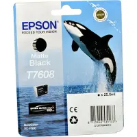 Epson T7608 (C13T76084010) Inktcartridge Mat-zwart