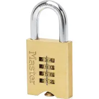Master Lock combinatiehangslot Koper, 51 mm