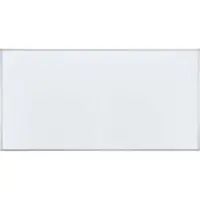 Franken Whiteboard X-tra!Line, wandmontage in staand en liggend formaat, frame van wit gelakt staal en aluminium, magnetisch, opbergbak, B 1800 x H 900 mm