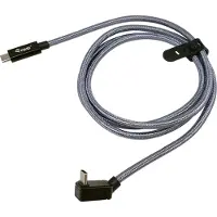 Equip 128421, USB-C 3.0 naar USB-C kabel, recht, 1.00 meter, 5A, 4K/60Hz