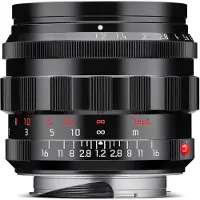 Leica Noctilux-M 50mm f/1.2 ASPH M-mount objectief Glanzend Zwart