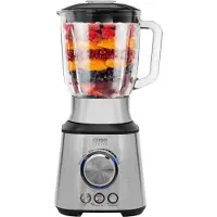Caso Multifunctionele mixer, 1,5 liter, 1000 watt, roestvrij staal/zwart, 3617