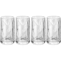 Koziol Shotglas Superglas Club No. 07 40 ml Transparant (set van 4)