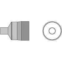 Weller T0058768744 Hetelucht mondstuk Heteluchtmondstuk Grootte soldeerpunt 7 mm Inhoud: 1 stuk(s)