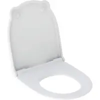 Geberit Bambini kindertoiletbril, EasyMount, geen automatische zitting, wit, 1 stuk.