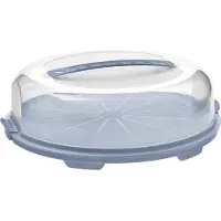 Rotho taartdoos Fresh - horizon blauw- BPA vrij - handig mee te nemen door handgreep