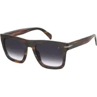 David Beckham Zonnebril - - DB 7000/S FLAT - Acetaat - Bruin havana - 54/22/150