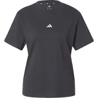 Adidas Functioneel shirt 'ESSENTIALS SMALL LOGO COTTON' zwart