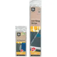 Djois Hechtstroken Transparant PET (Polyetheentereftalaat) Klevend A5 0,07 (B) x 0,75 (D) x 2,04 (H) cm 50 Stuks