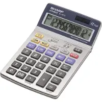 Sharp bureaurekenmachine EL-337C