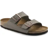 Birkenstock Muiltjes 'Arizona' stone grey